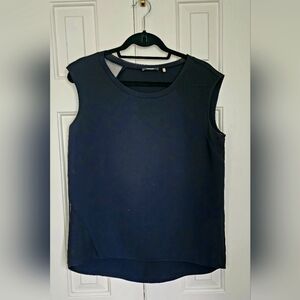 Tahari top with mesh details